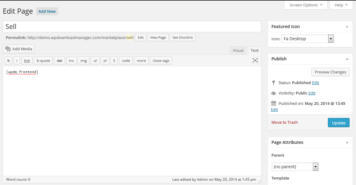 Enabling Marketplace Feature - WordPress Download Manager