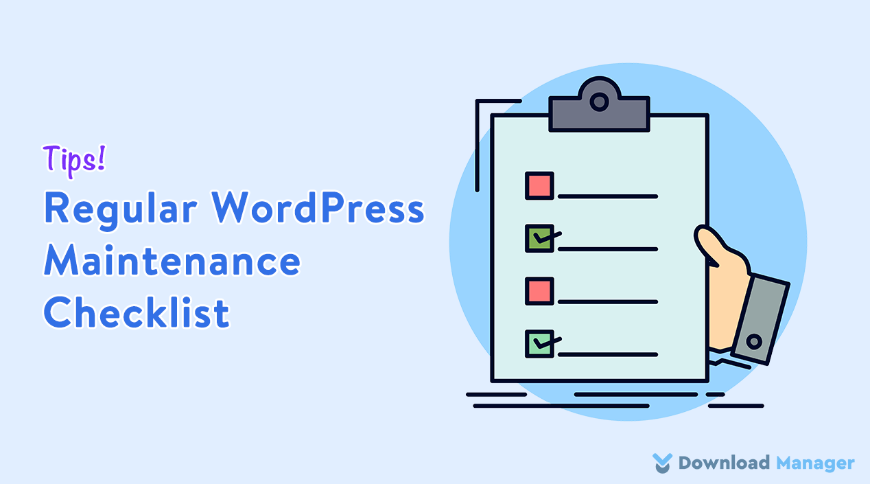 wordpress website maintenance